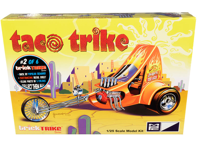 Skill 2 Model Kit Taco Trike "Trick Trikes" Series 1/25 Scale Model