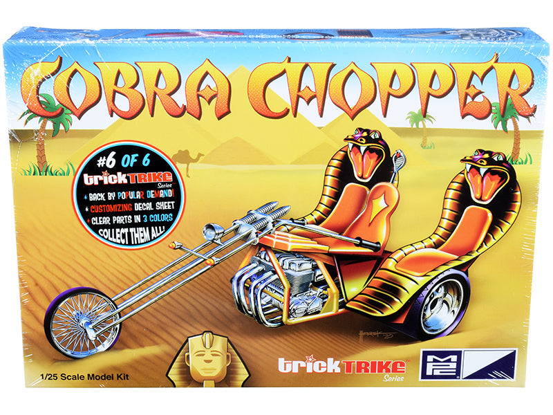 Skill 2 Model Kit Cobra Chopper "Trick Trikes" Series 1/25 Scale Model