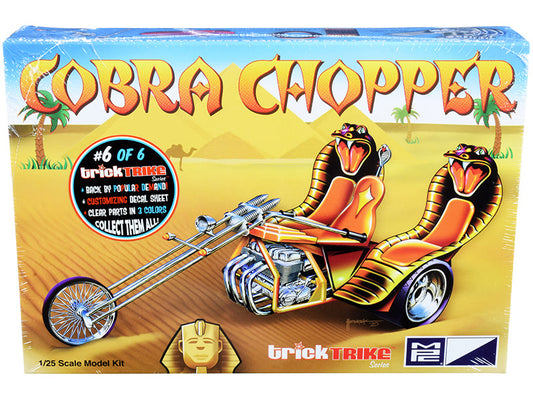 Skill 2 Model Kit Cobra Chopper "Trick Trikes" Series 1/25 Scale Model