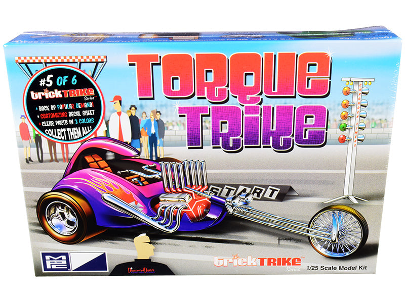 Skill 2 Model Kit Torque Trike "Trick Trikes" Series 1/25 Scale Model