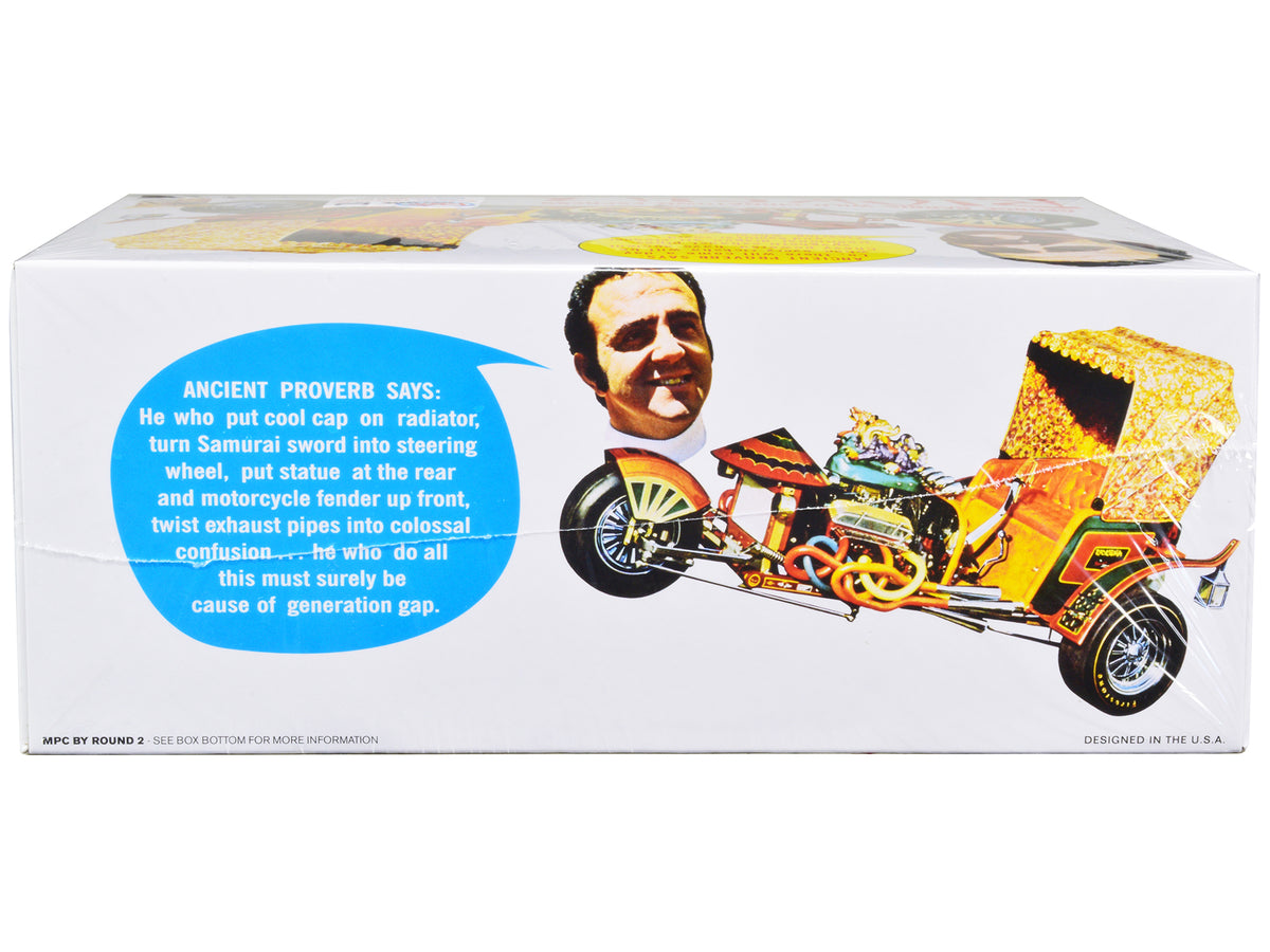 Skill 2 Model Kit George Barris' Wild Chinatown Express Ricksha 1/20 Scale Model