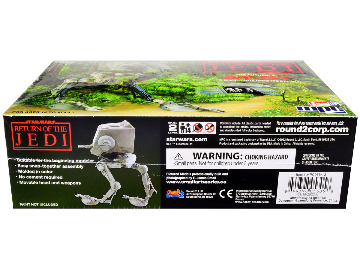 Skill 2 Snap Model Kit AT-ST "Star Wars: Return of the Jedi" Movie Scale Model