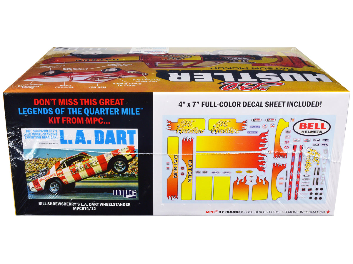 Skill 2 Model Kit 1975 Datsun Pickup Truck "Lil Hustler" 1/25 Scale Model