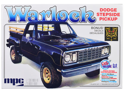 Skill 2 Model Kit 1977 Dodge Warlock Stepside Pickup Truck 1/25 Scale Model