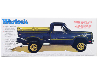 Skill 2 Model Kit 1977 Dodge Warlock Stepside Pickup Truck 1/25 Scale Model