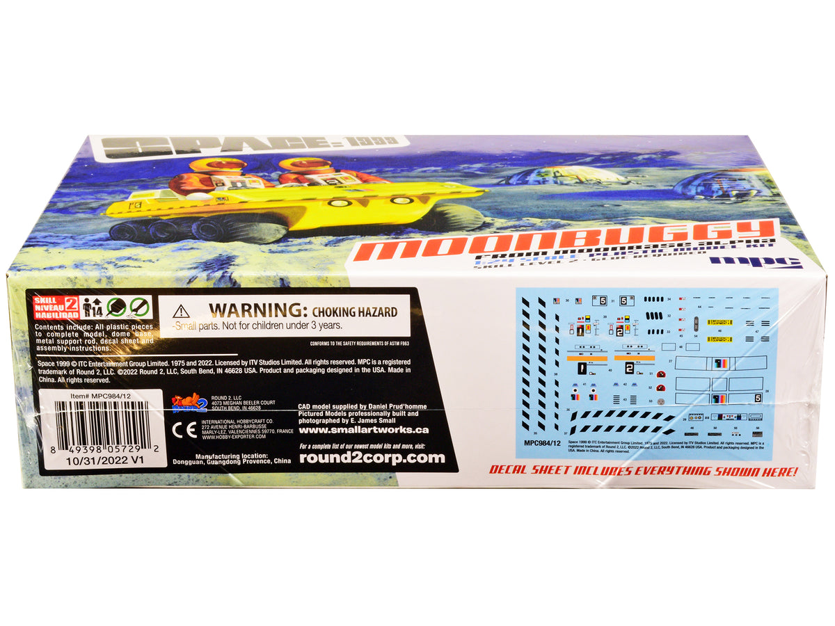 Skill 2 Moonbuggy/Amphicat 6-Wheeled ATV "Space: 1999" (1975-1977) TV Show 2-in-1 Model Kit 1/24 Scale Model