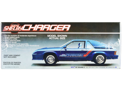 Skill 2 Model Kit 1986 Dodge Shelby Charger 1/25 Scale Model
