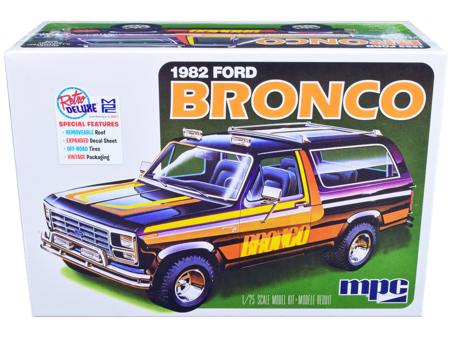 Skill 2 Model Kit 1982 Ford Bronco 1/25 Scale Model