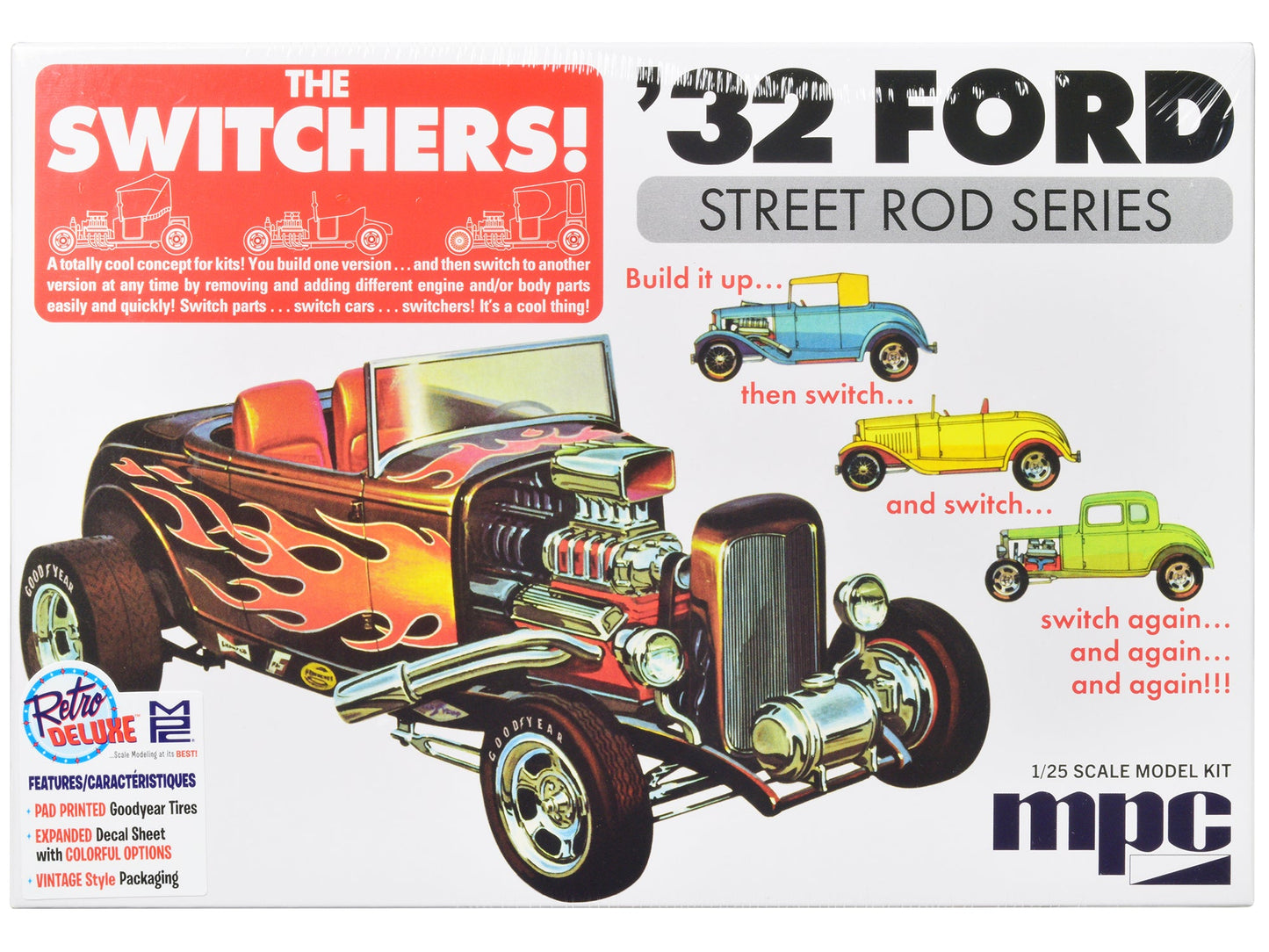 Skill 2 Model Kit 1932 Ford Street Rod Series "The Switchers" 1/25 Scale Model