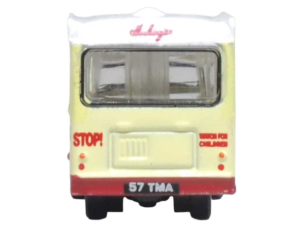 Bedford CA Ice Cream Van "Hockings Dairy Cream Ice" Cream with White Top 1/148 (N) Scale Diecast Model Car