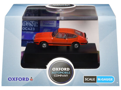 Ford Capri Mk3 RHD (Right Hand Drive) Sebring Red 1/148 (N) Scale Diecast Model Car
