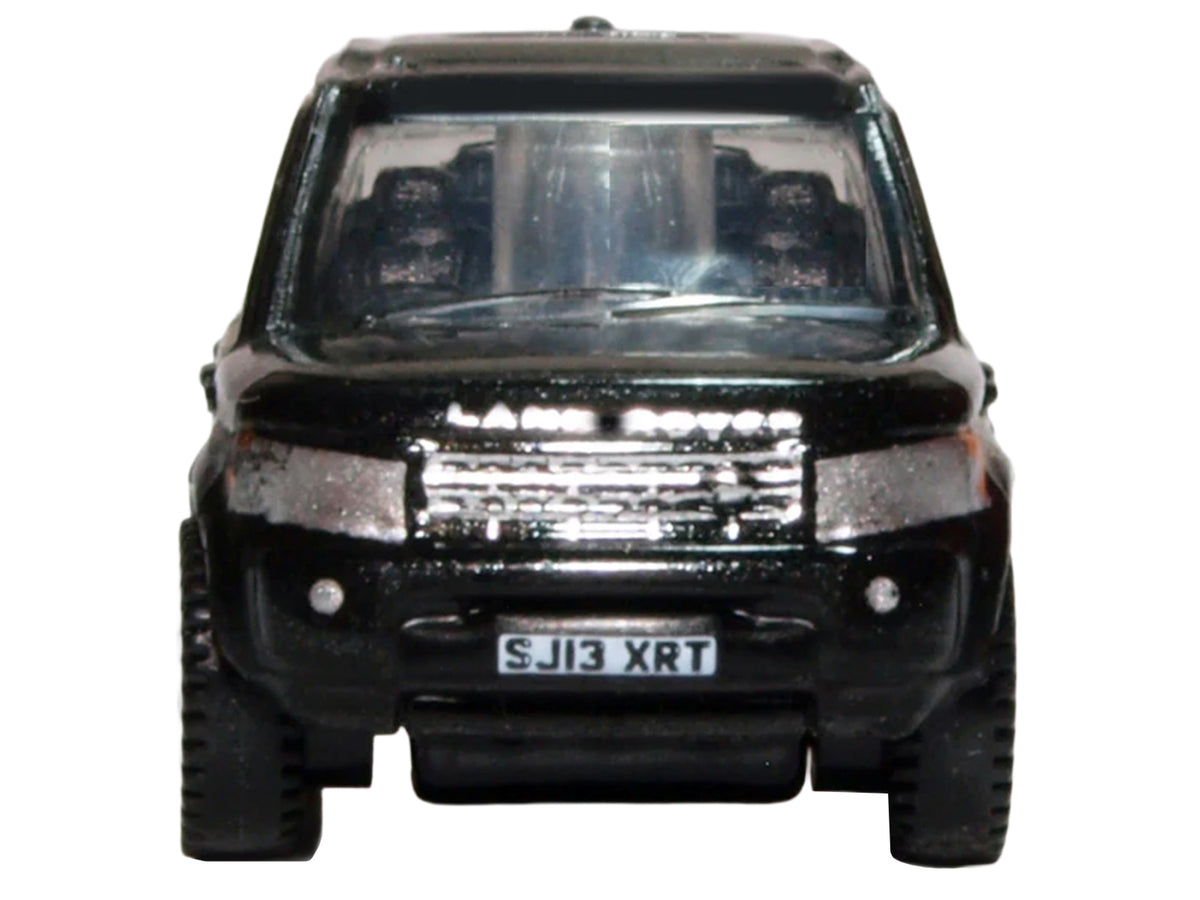 Land Rover Discovery 4 RHD (Right Hand Drive) Santorini Black 1/148 (N) Scale Diecast Model car