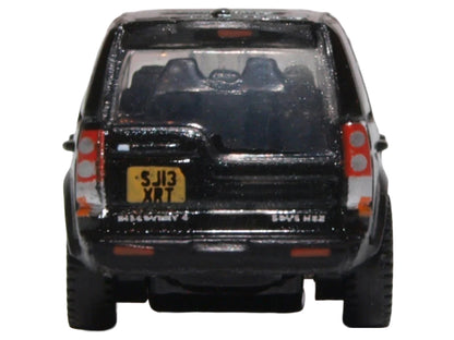 Land Rover Discovery 4 RHD (Right Hand Drive) Santorini Black 1/148 (N) Scale Diecast Model car