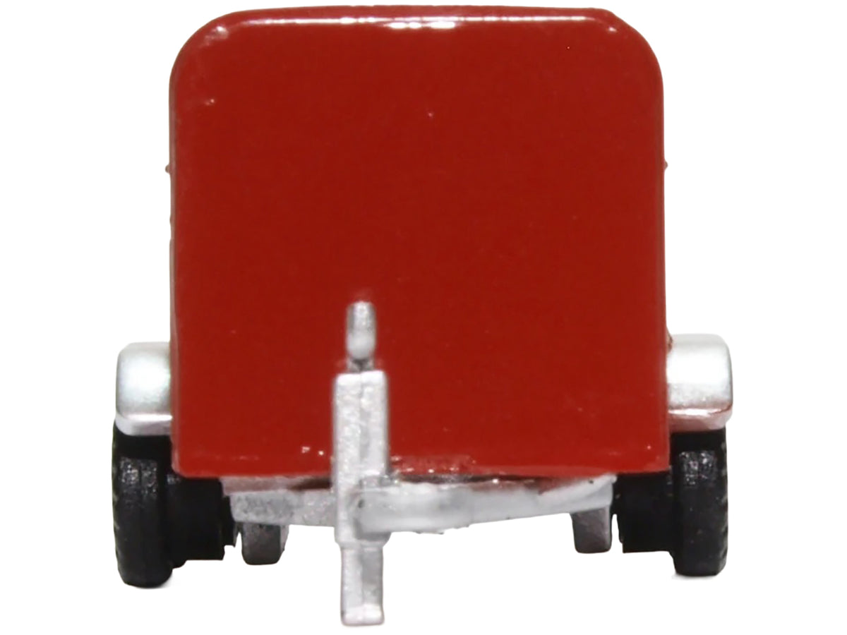 Livestock Trailer Red 1/148 (N) Scale Diecast Model Car