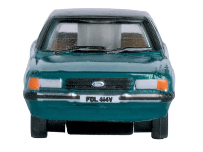 Ford Cortina Mk5 RHD (Right Hand Drive) Cosmos Blue Metallic with Black Top 1/148 (N) Scale Diecast Model Car