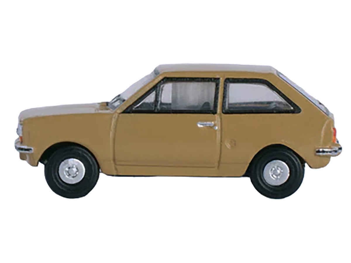 Ford Fiesta Mk1 RHD (Right Hand Drive) Nevada Beige 1/148 (N) Scale Diecast Model Car