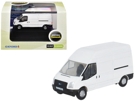 2006 Ford Transit LWB High Roof Van White 1/148 (N) Scale Diecast Model Car