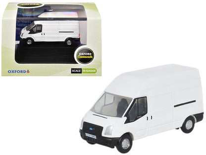 2006 Ford Transit LWB High Roof Van White 1/148 (N) Scale Diecast Model Car