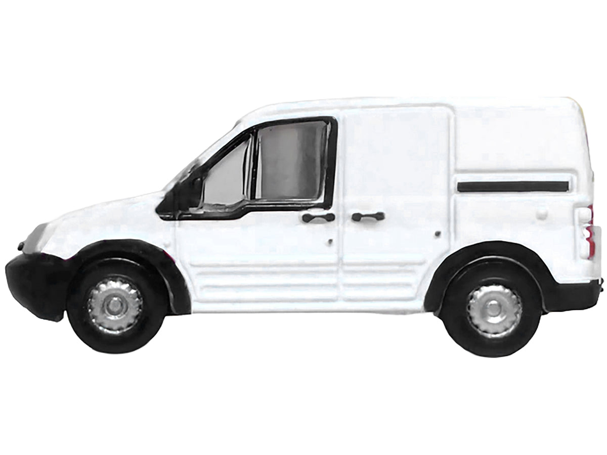 Ford Transit Connect Van RHD (Right Hand Drive) Frozen White 1/148 (N) Scale Diecast Model Car