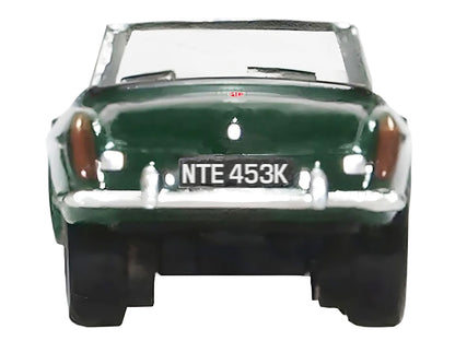 MG MGB Roadster RHD (Right Hand Drive) British Racing Green 1/148 (N) Scale Diecast Model Car