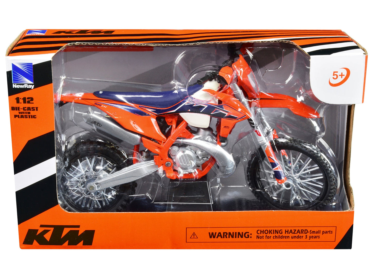 KTM 300 EXC-TPI Enduro Dirt Bike Motorcycle Orange 1/12 Diecast Model