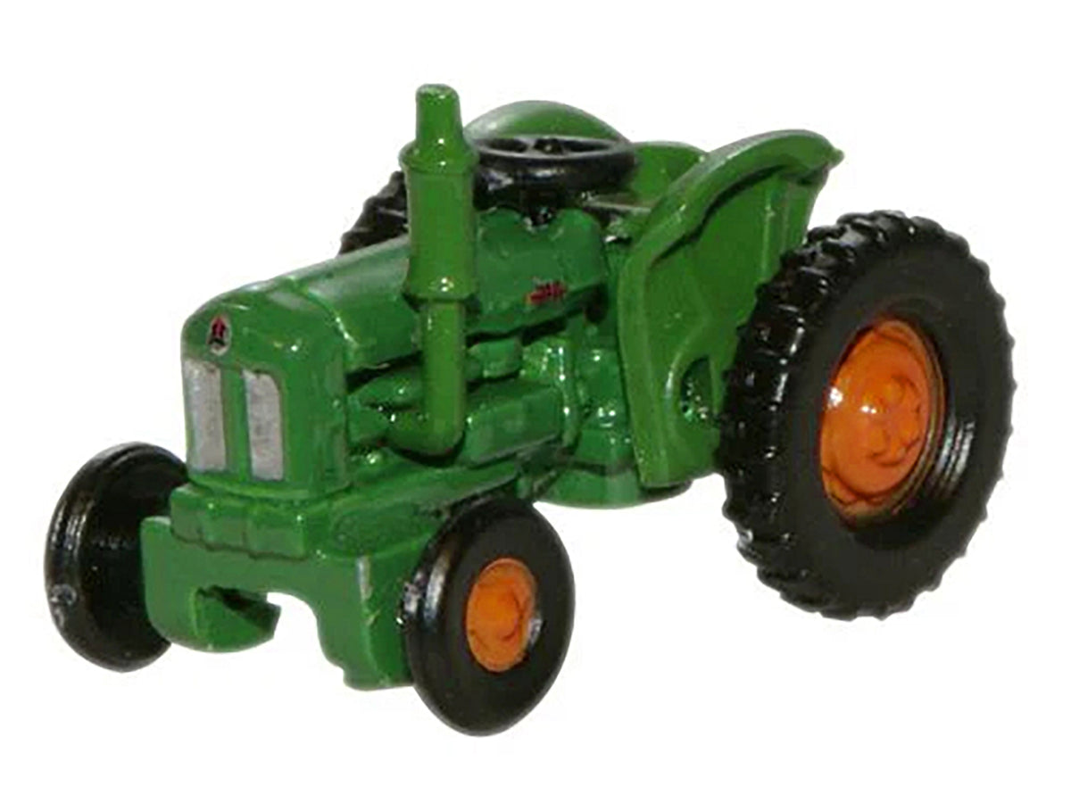 Fordson Tractor Green with Orange Wheels 1/148 (N) Scale Diecast Model Car