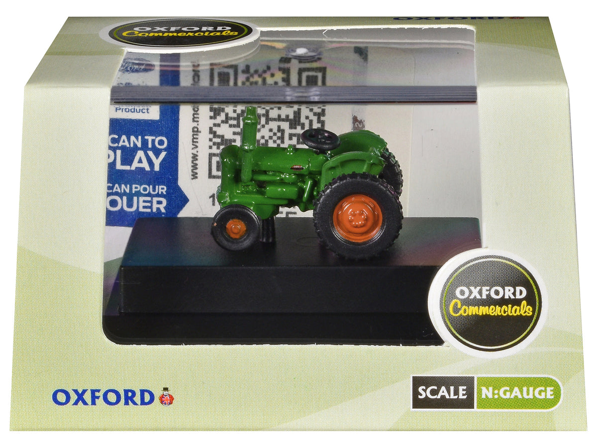 Fordson Tractor Green with Orange Wheels 1/148 (N) Scale Diecast Model Car