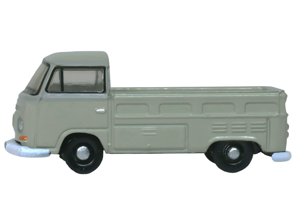 Volkswagen T2 Pickup Truck Light Gray 1/148 (N) Scale Diecast Model Car