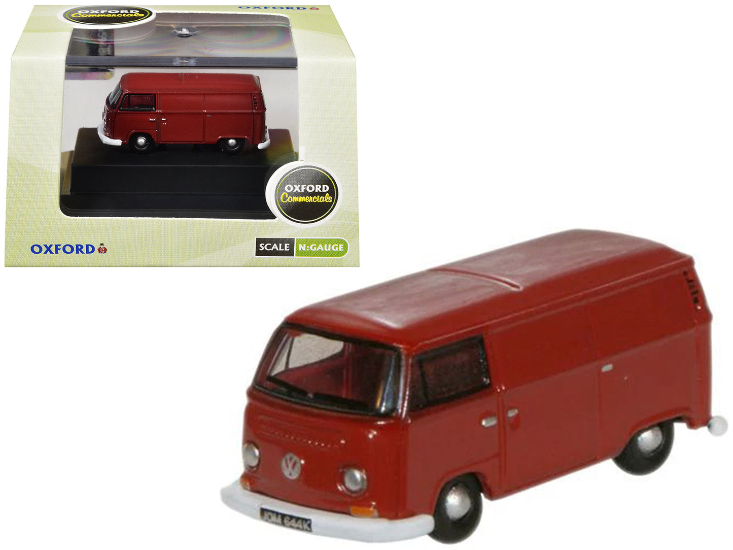 Volkswagen T2 Van Senegal Red 1/148 (N) Scale Diecast Model Car
