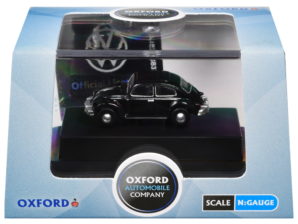 Volkswagen Beetle Black 1/148 (N) Scale Diecast Model Car