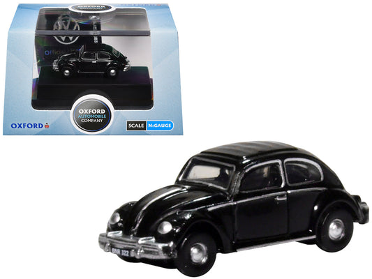 Volkswagen Beetle Black 1/148 (N) Scale Diecast Model Car