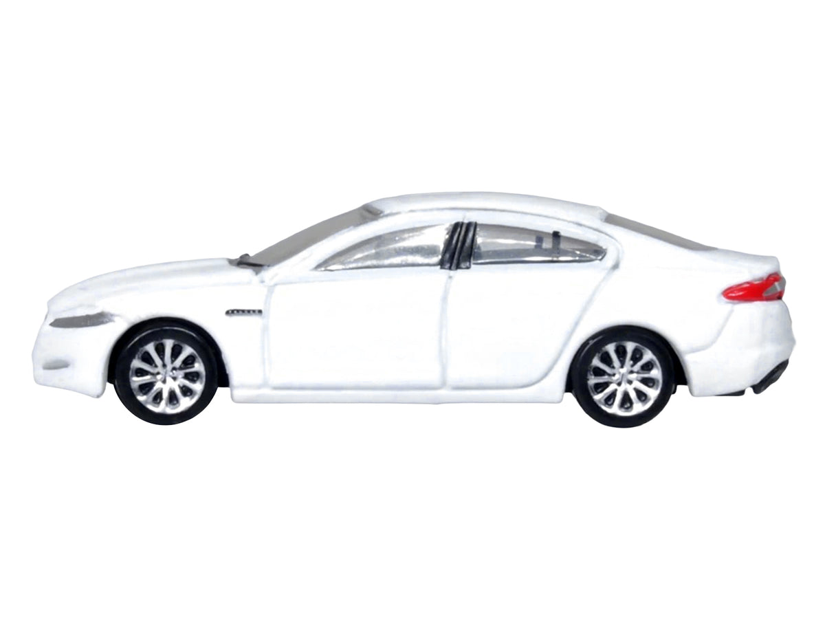 Jaguar XF RHD (Right Hand Drive) Polaris White 1/148 (N) Scale Diecast Model Car