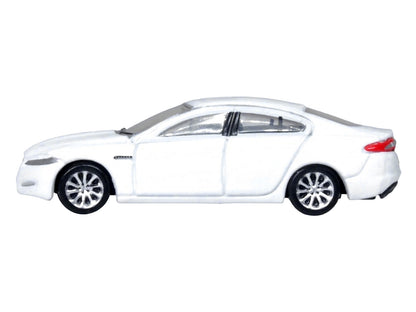 Jaguar XF RHD (Right Hand Drive) Polaris White 1/148 (N) Scale Diecast Model Car
