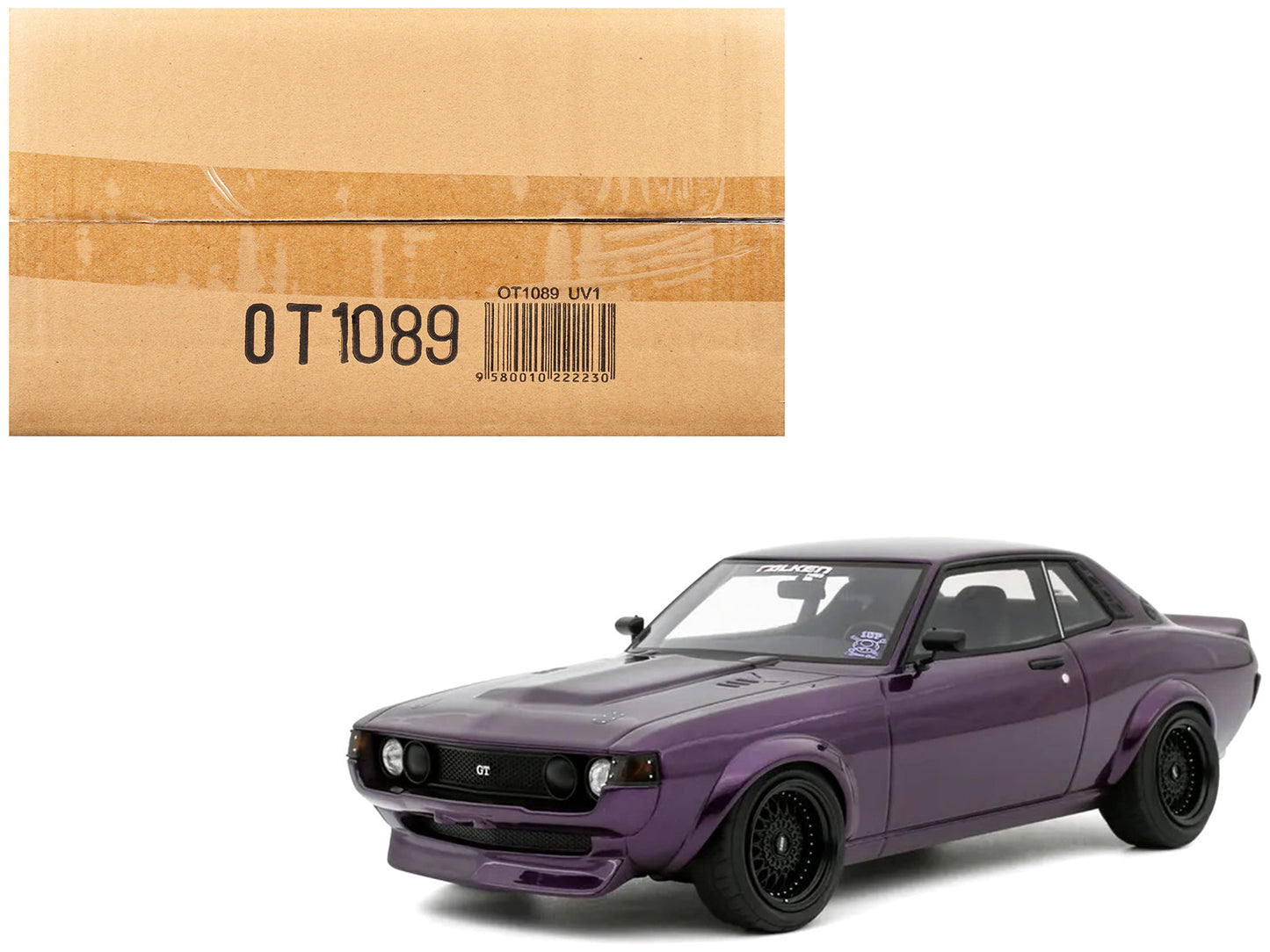 2015 Toyota Celica (RA24) Restomod Midnight Purple Metallic Limited Edition to 2000 pieces Worldwide 1/18 Model Car