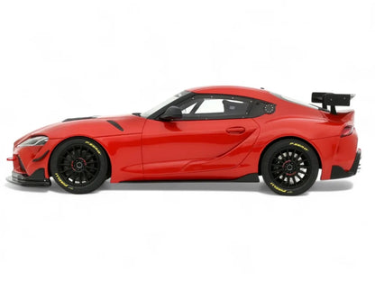 2023 Toyota Supra GT4 100 Edition Plasma Orange Metallic Limited Edition to 999 pieces Worldwide 1/18 Model Car