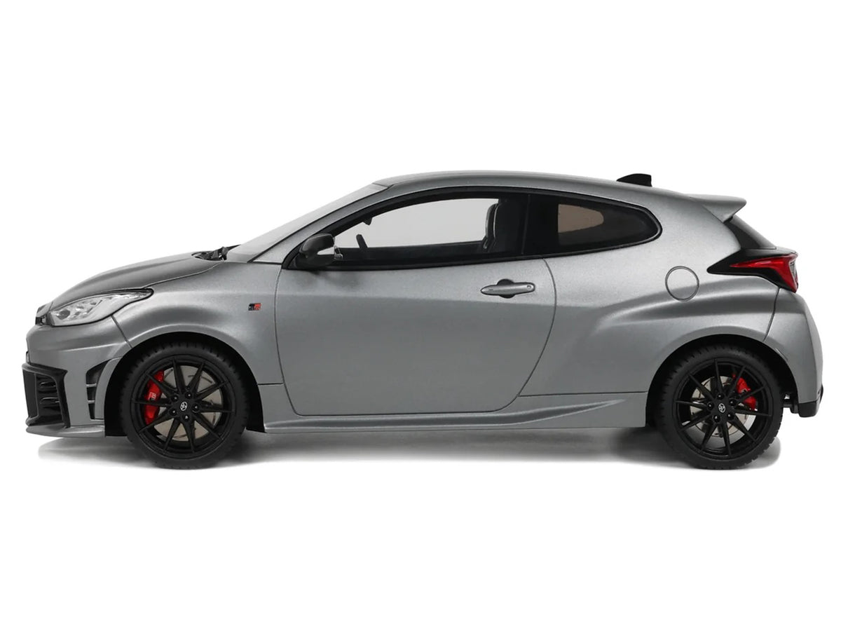 2024 Toyota GR Yaris Precious Metal Gray Metallic Limited Edition to 999 pieces Worldwide 1/18 Model Car