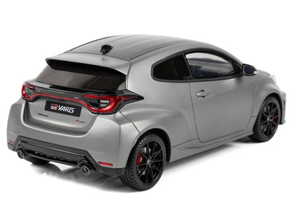 2024 Toyota GR Yaris Precious Metal Gray Metallic Limited Edition to 999 pieces Worldwide 1/18 Model Car
