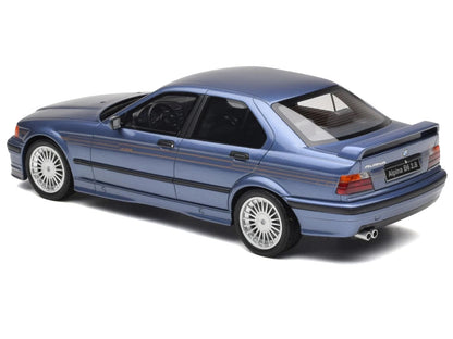 1992 BMW Alpina B6 2.8 Alpina Blue Metallic Limited Edition to 2500 pieces Worldwide 1/18 Model Car