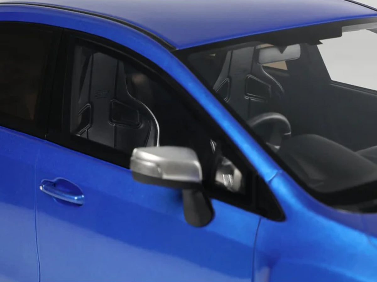 2015 Subaru WRX Sti S207 RHD (Right Hand Drive) Blue Pearl Metallic Limited Edition to 2000 pieces Worldwide 1/18 Model Car