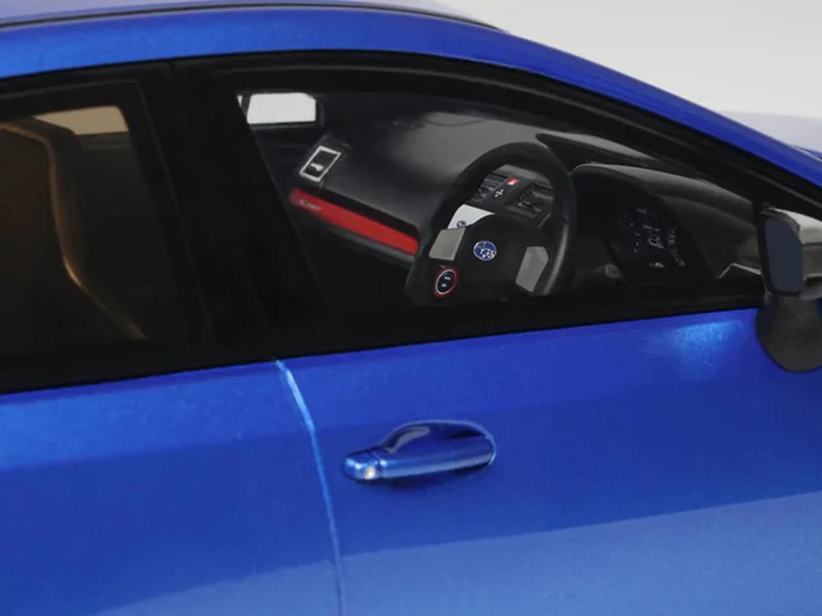 2015 Subaru WRX Sti S207 RHD (Right Hand Drive) Blue Pearl Metallic Limited Edition to 2000 pieces Worldwide 1/18 Model Car