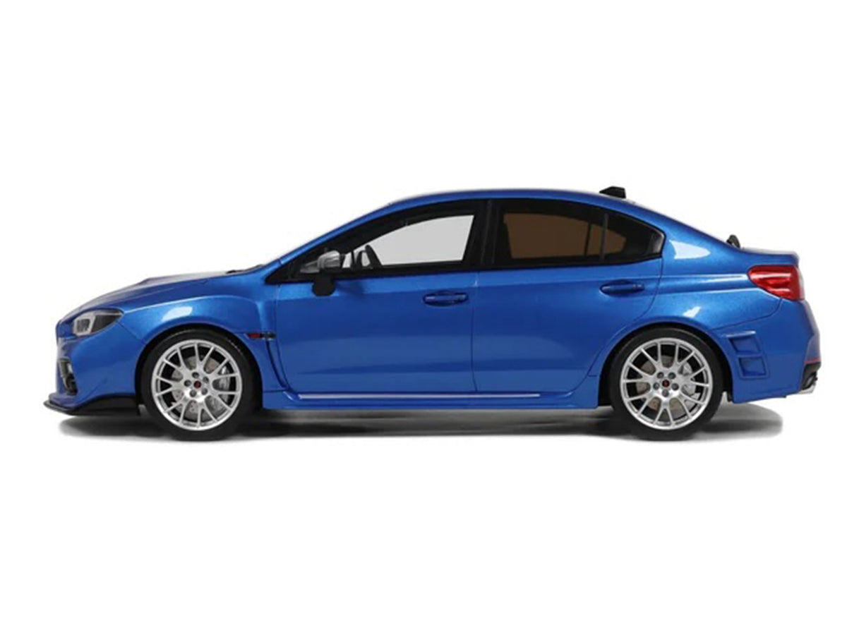2015 Subaru WRX Sti S207 RHD (Right Hand Drive) Blue Pearl Metallic Limited Edition to 2000 pieces Worldwide 1/18 Model Car