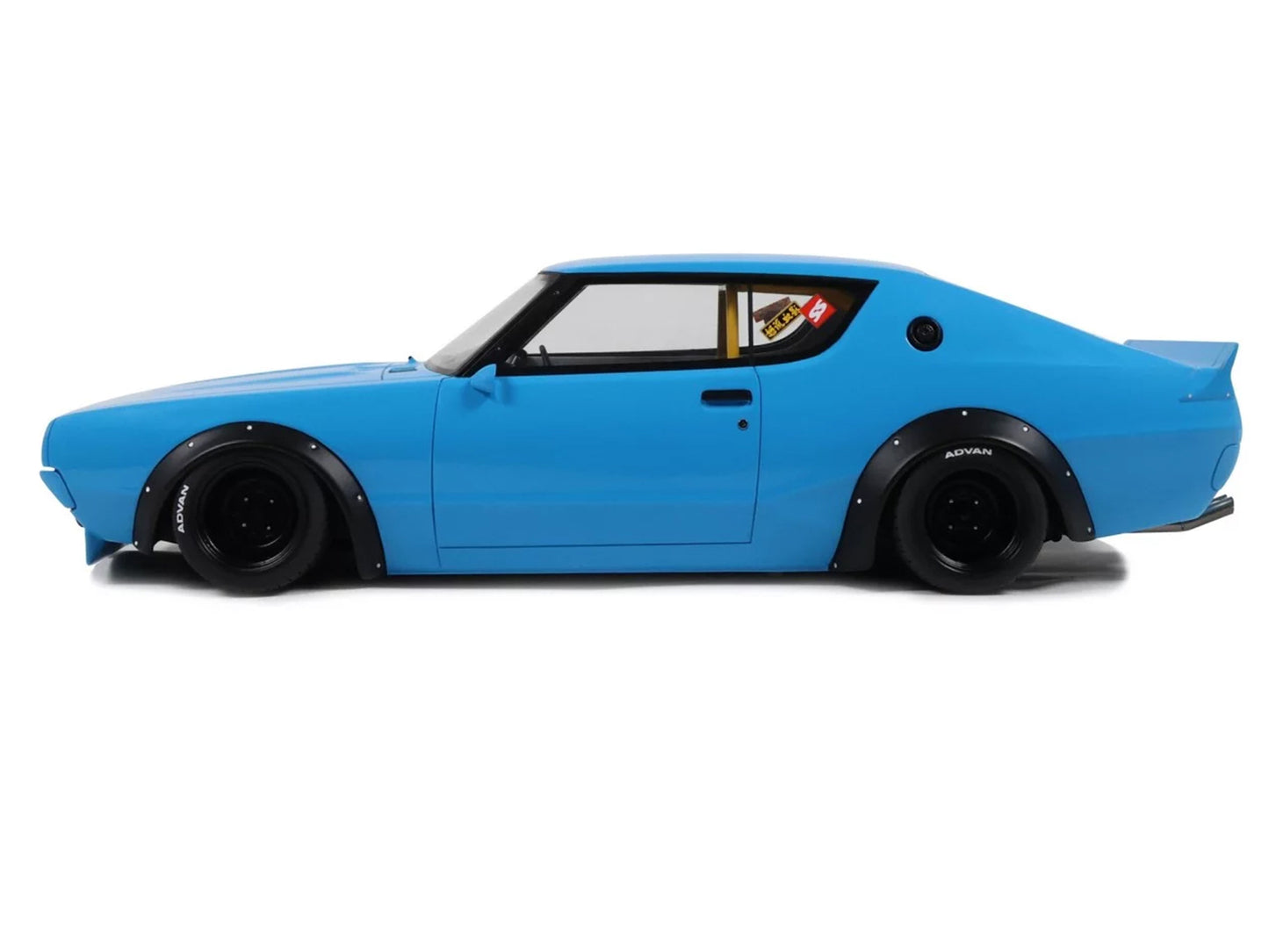 2024 Nissan Skyline 2000 GT-R (KPGC110) "LB-Works" RHD (Right Hand Drive) Blue Limited Edition to 999 pieces Worldwide 1/18 Model Car