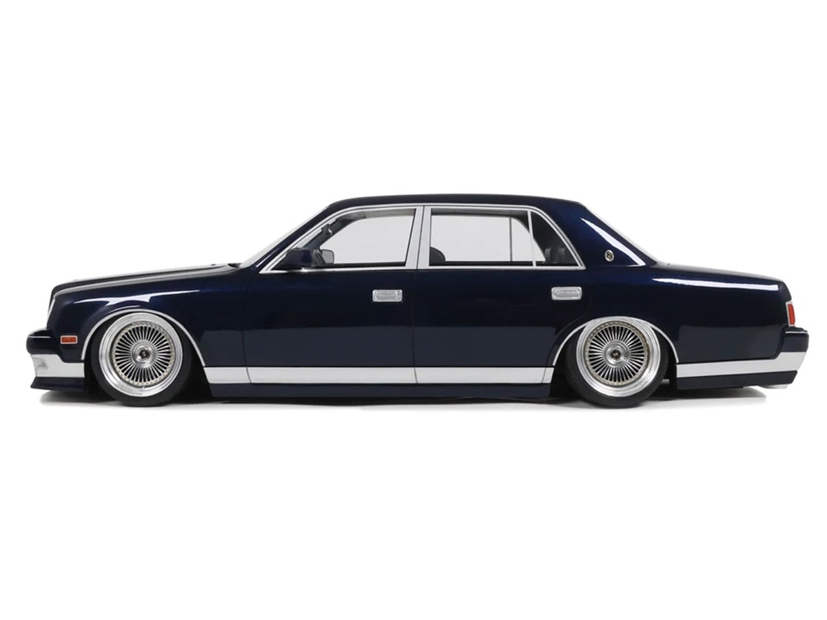 2008 Toyota Century V12 Stance RHD (Right Hand Drive) Blue Mica Limited Edition to 999 pieces Worldwide 1/18 Model Car