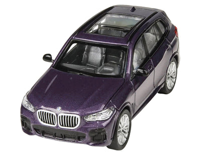 2018 BMW X5 Daytona Violet Metallic with Sunroof 1/64 Diecast Model Car