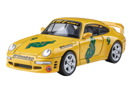 RUF CTR2 #9 "Pikes Peak" Yellow with Graphics 1/64 Diecast Model Car