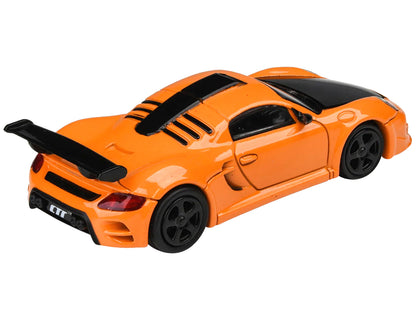 2012 RUF CTR3 Clubsport Orange with Black Hood 1/64 Diecast Model Car