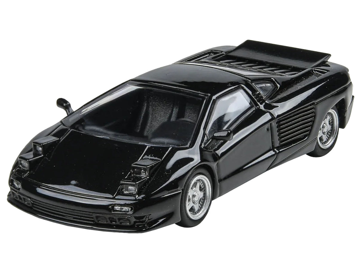 1991 Cizeta V16T Black 1/64 Diecast Model Car