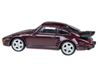 1986 RUF BTR Slantnose Ruby Red Metallic 1/64 Diecast Model Car