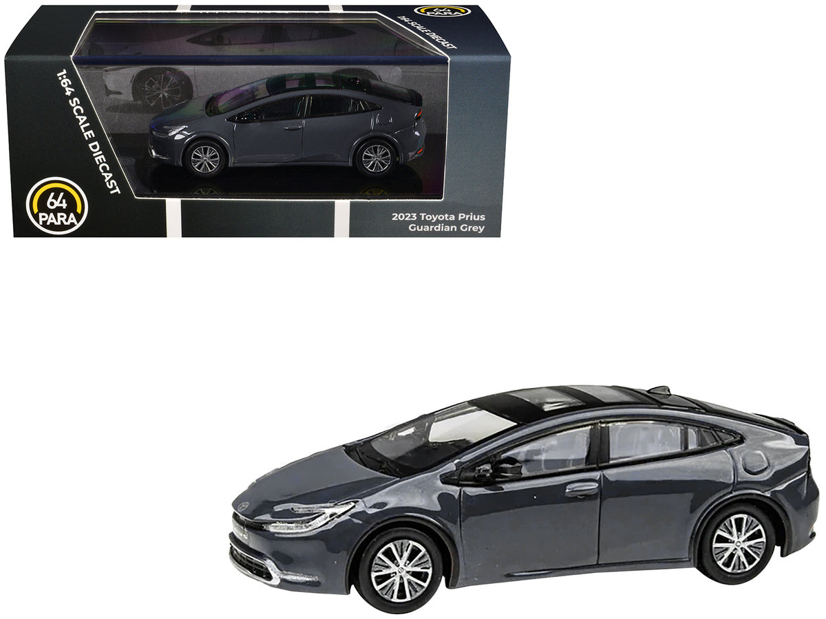 2023 Toyota Prius Guardian Gray 1/64 Diecast Model Car