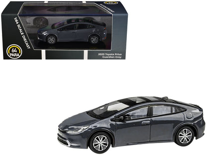 2023 Toyota Prius Guardian Gray 1/64 Diecast Model Car